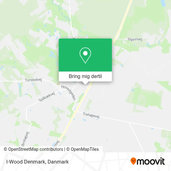 I-Wood Denmark kort