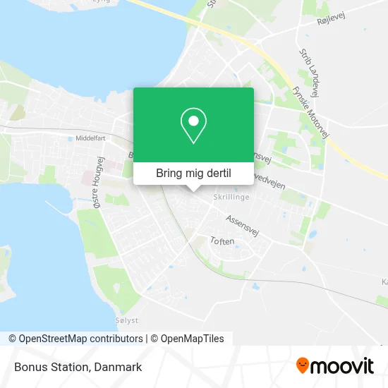 Bonus Station kort