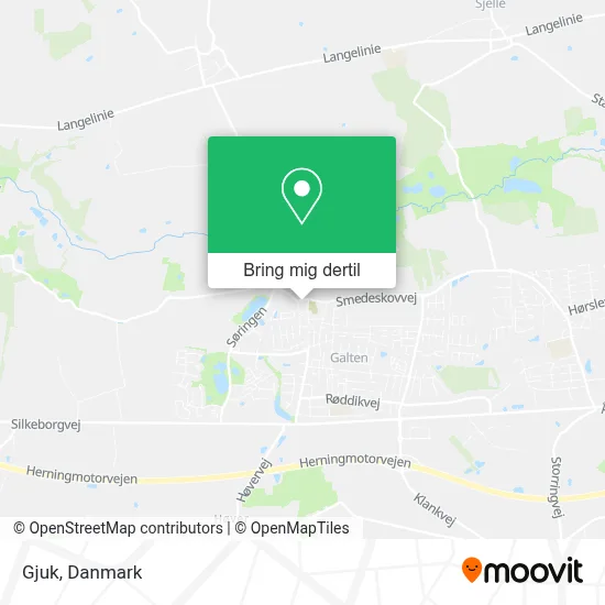 Gjuk kort