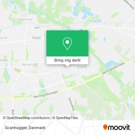 Scanhugger kort