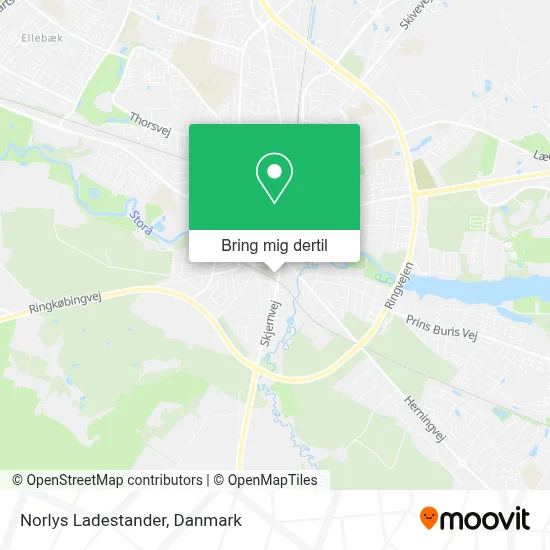 Norlys Ladestander kort