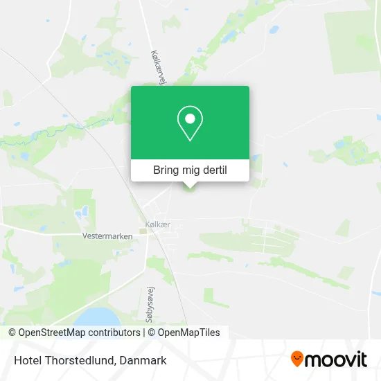 Hotel Thorstedlund kort