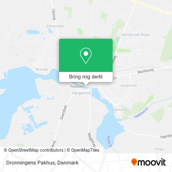Dronningens Pakhus kort