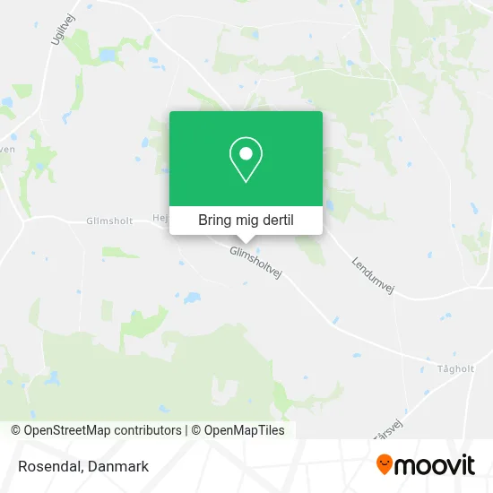 Rosendal kort
