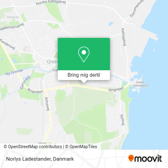 Norlys Ladestander kort