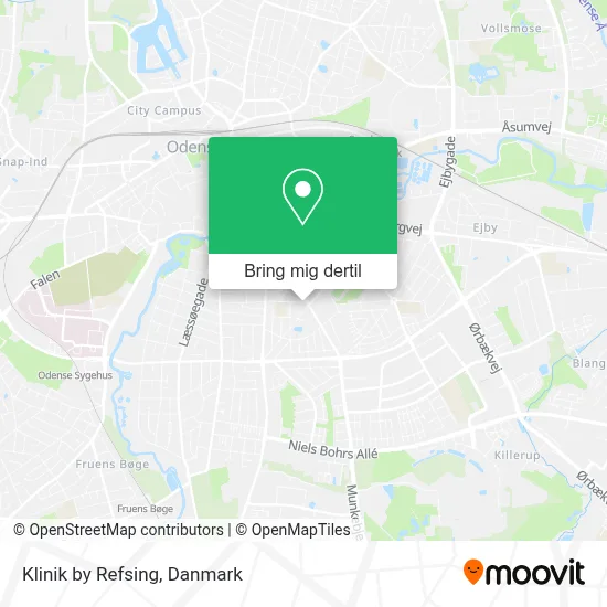Klinik by Refsing kort
