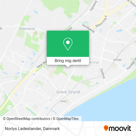 Norlys Ladestander kort