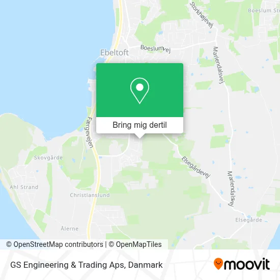 GS Engineering & Trading Aps kort