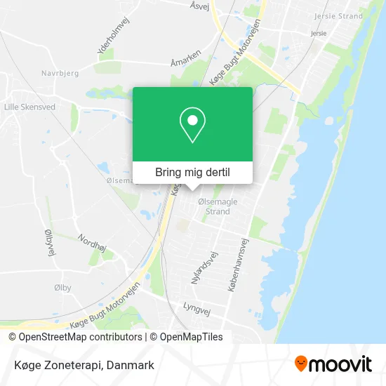 Køge Zoneterapi kort