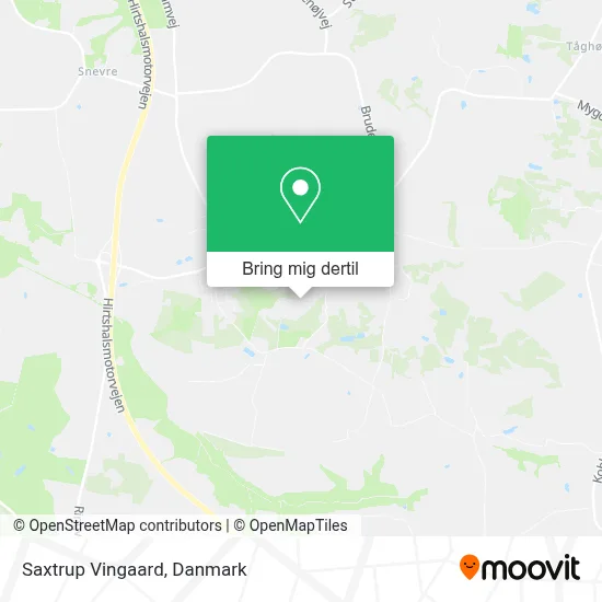 Saxtrup Vingaard kort