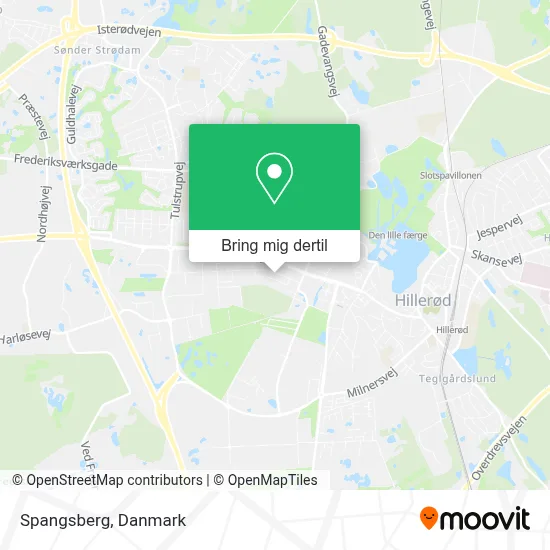 Spangsberg kort