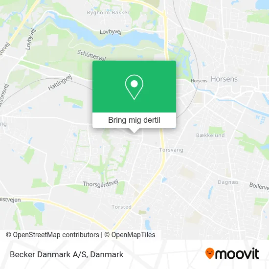 Becker Danmark A/S kort