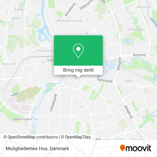Mulighedernes Hus kort