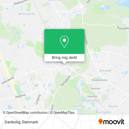 Danbolig kort