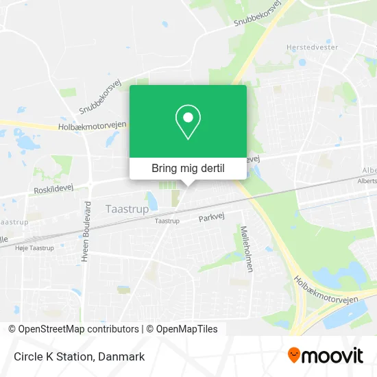 Circle K Station kort