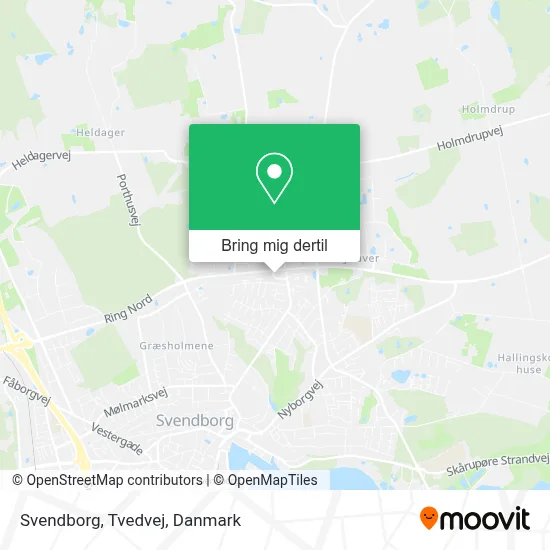 Svendborg, Tvedvej kort