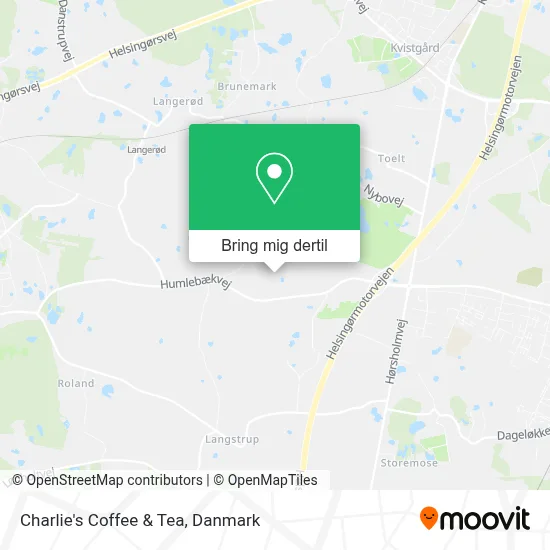 Charlie's Coffee & Tea kort
