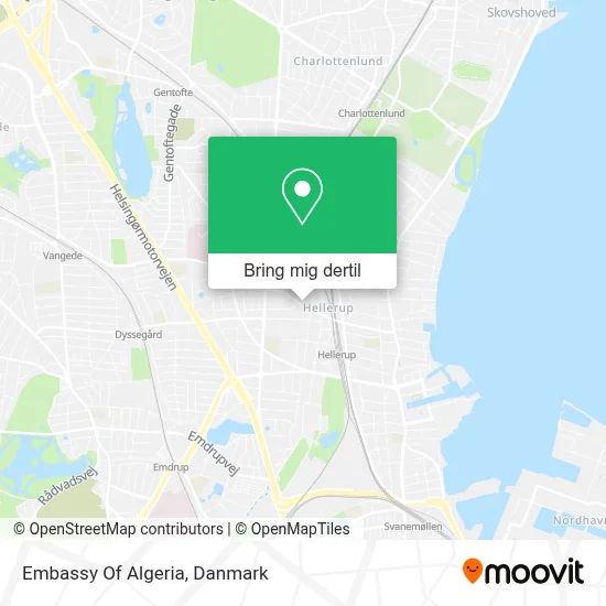Embassy Of Algeria kort