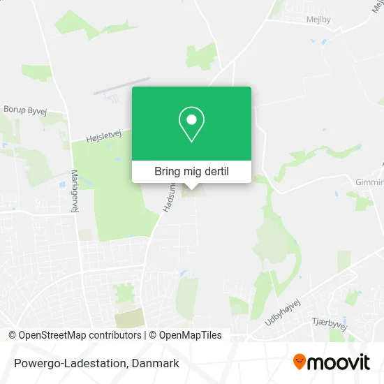 Powergo-Ladestation kort