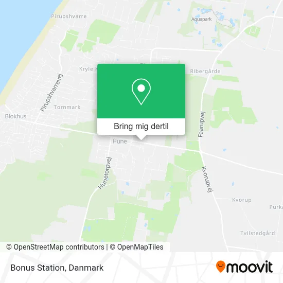 Bonus Station kort
