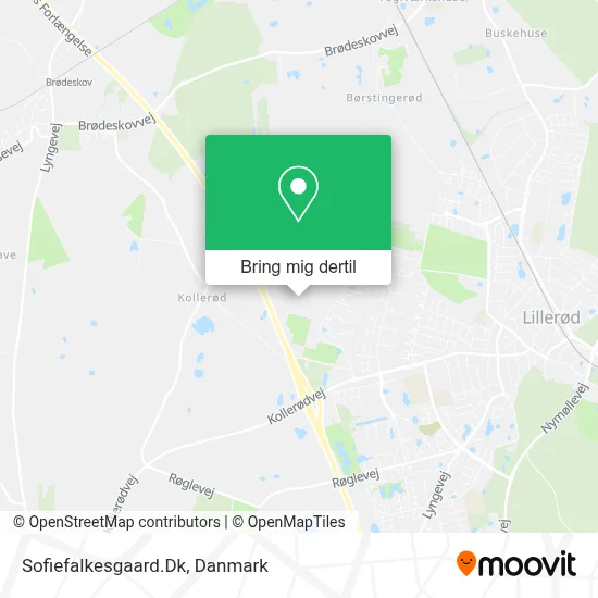 Sofiefalkesgaard.Dk kort