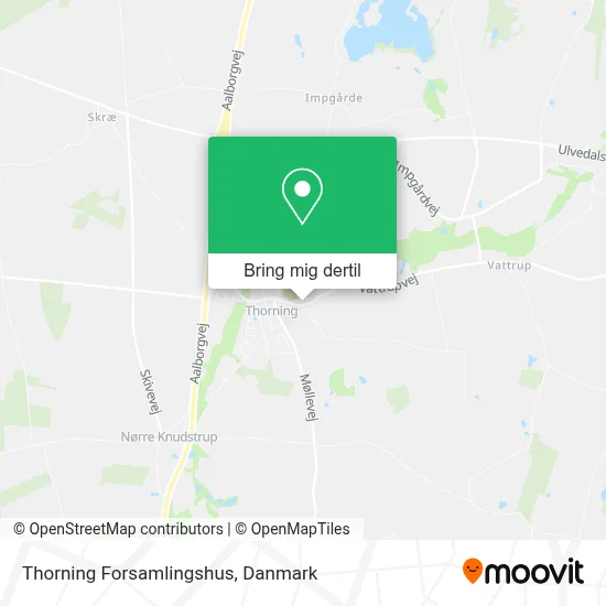 Thorning Forsamlingshus kort