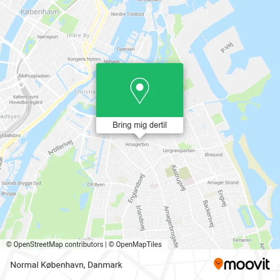 Normal København kort