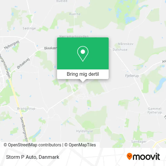 Storm P Auto kort