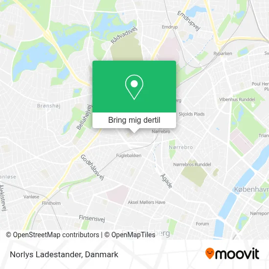 Norlys Ladestander kort