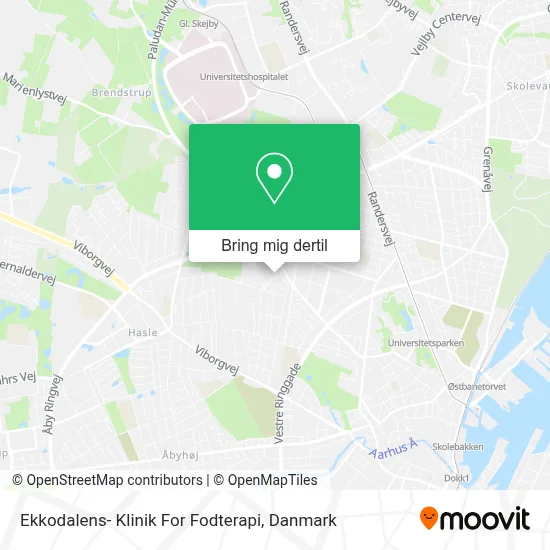 Ekkodalens- Klinik For Fodterapi kort