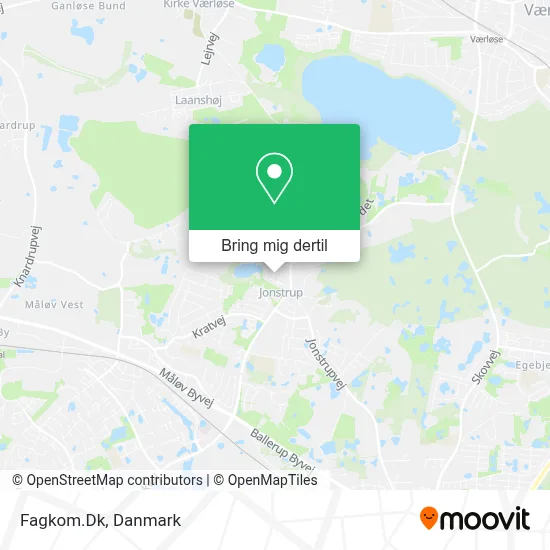 Fagkom.Dk kort