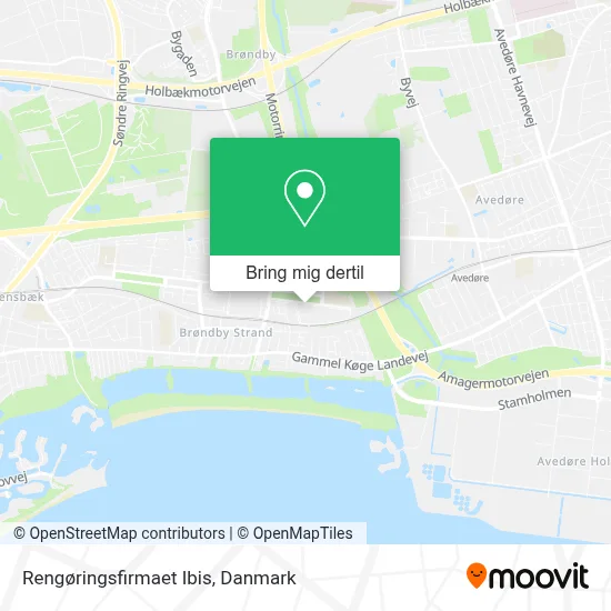 Rengøringsfirmaet Ibis kort