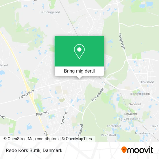 Røde Kors Butik kort