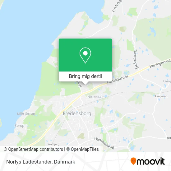 Norlys Ladestander kort