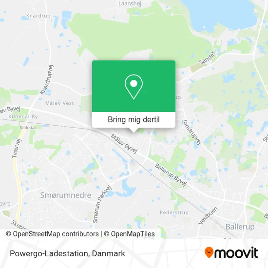 Powergo-Ladestation kort