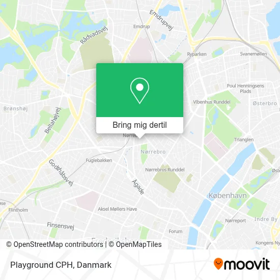 Playground CPH kort