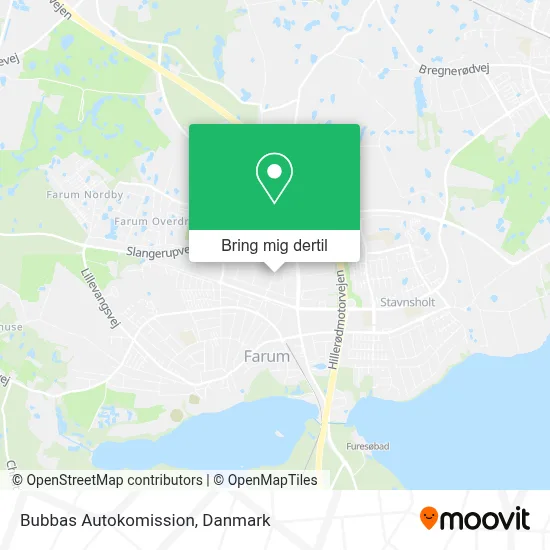 Bubbas Autokomission kort
