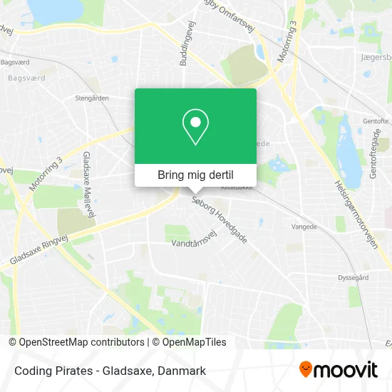 Coding Pirates - Gladsaxe kort