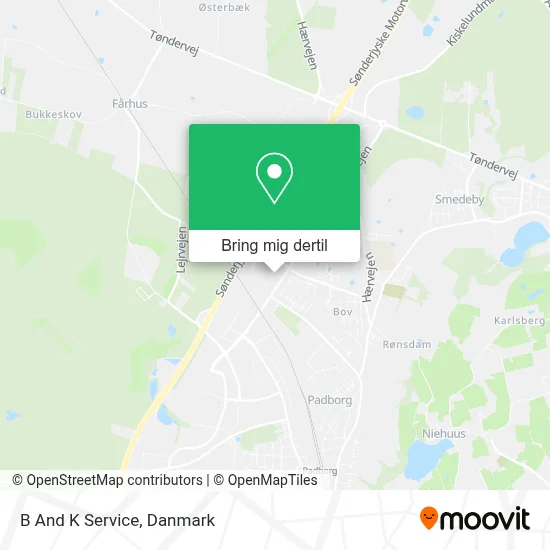 B And K Service kort