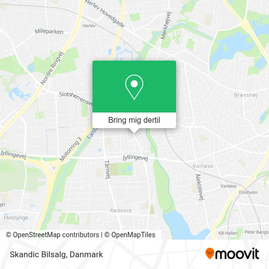 Skandic Bilsalg kort