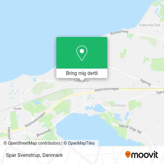 Spar Svenstrup kort