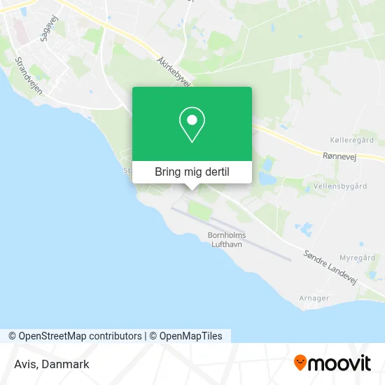 Avis kort