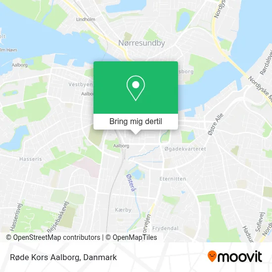 Røde Kors Aalborg kort