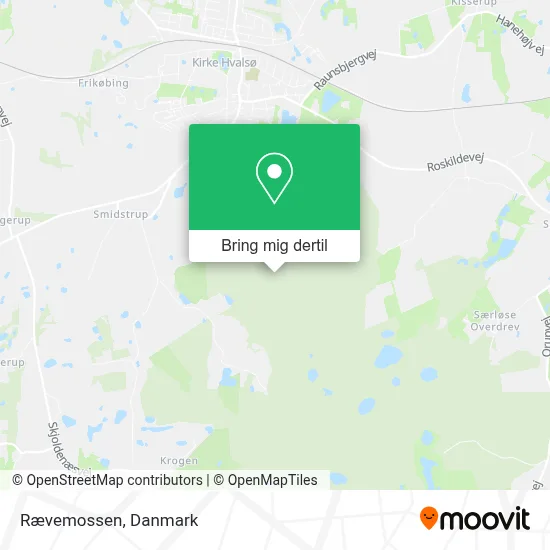 Rævemossen kort