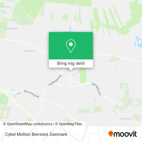 Cykel Motion Biersted kort
