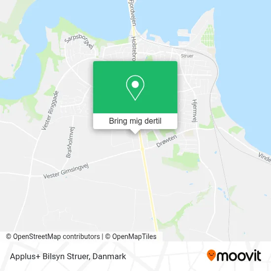 Applus+ Bilsyn Struer kort