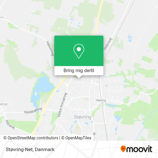 Støvring-Net kort