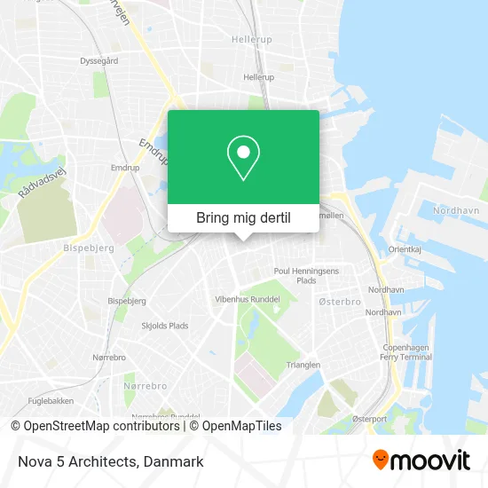 Nova 5 Architects kort
