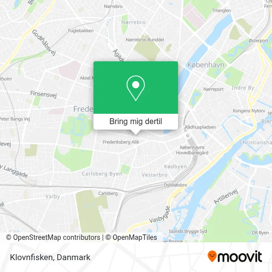 Klovnfisken kort