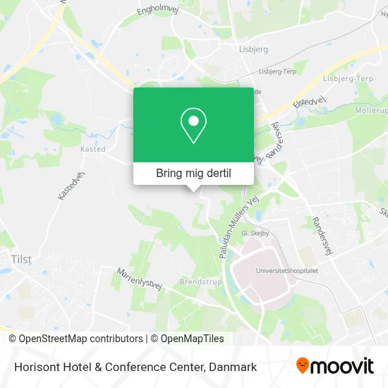 Horisont Hotel & Conference Center kort